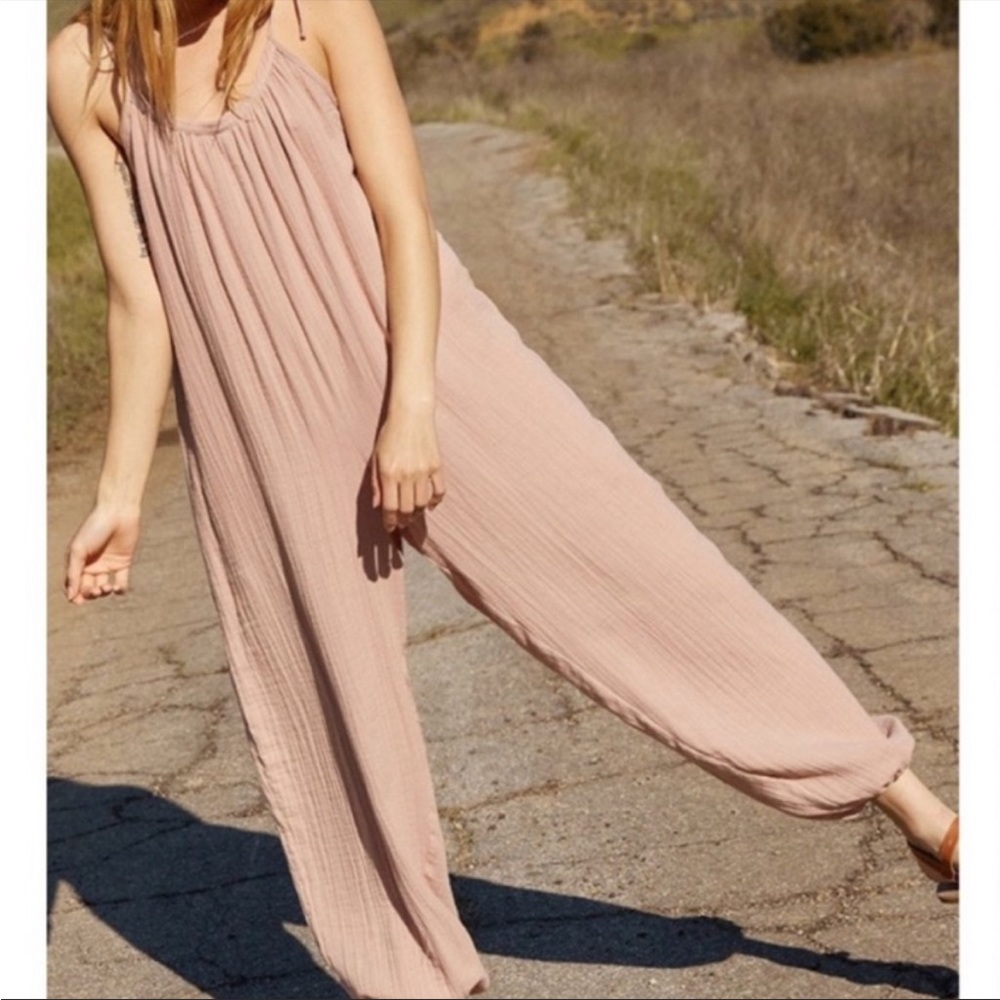 ISO** Christy Dawn Bobbi Jumpsuit - pink